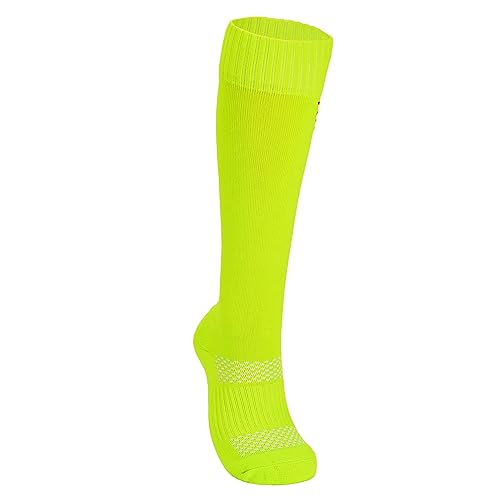Softball Baseball Socks for Women & Girls - Medium Neon Yellow