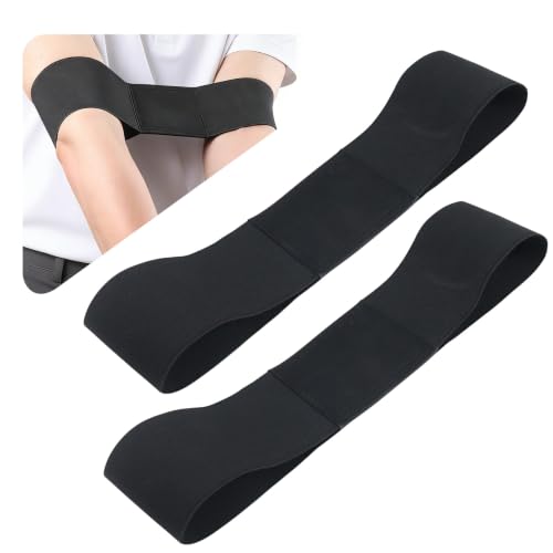 Golf Swing Training Aid Connector Band - Dark 2-Pack