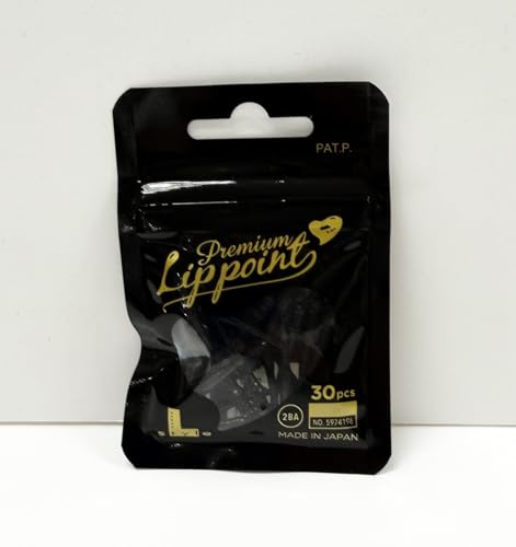 Premium Lippoint Soft Tip Dart Points - Regular Length, Black