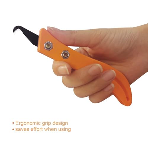 Golf Grip Removal Tool - Hook Blade Utility Knife with 7 Blades