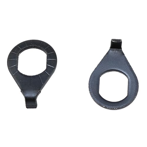 3/8 Inch Bicycle Wheel Axle Nut and Safety Washer Kit - 8 Pieces