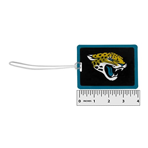 Jacksonville Jaguars Vinyl Luggage Tags - Set of 2