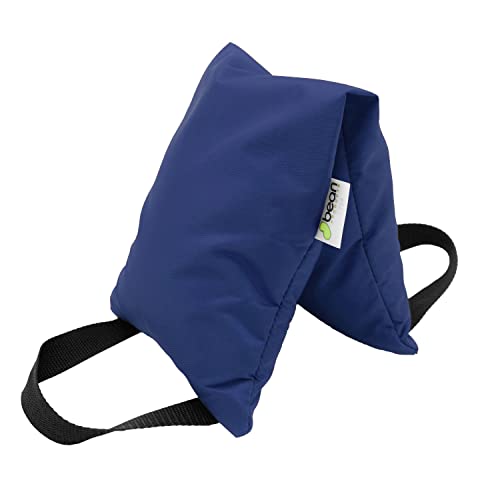 10 lbs Yoga Sand Bags - Reinforced Nylon Weight Bag - Blue