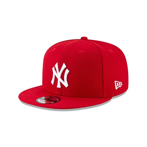 New York Yankees Snapback Hat - Scarlet Red 9FIFTY