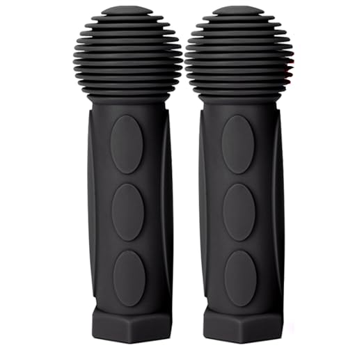 Scooter Grips for Kids - Soft TPR Handlebar Grips 22.2mm - Black