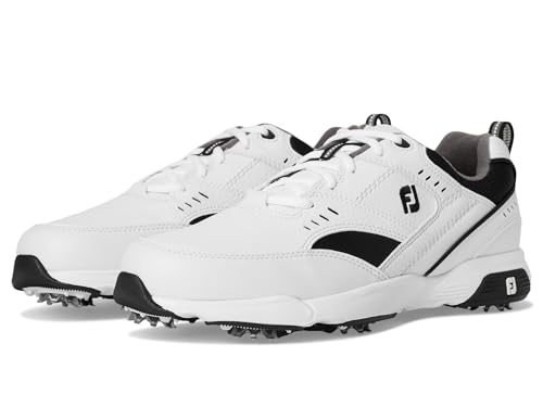 Men's Golf Sneakers - White, Size 13 - Wide & Narrow Options