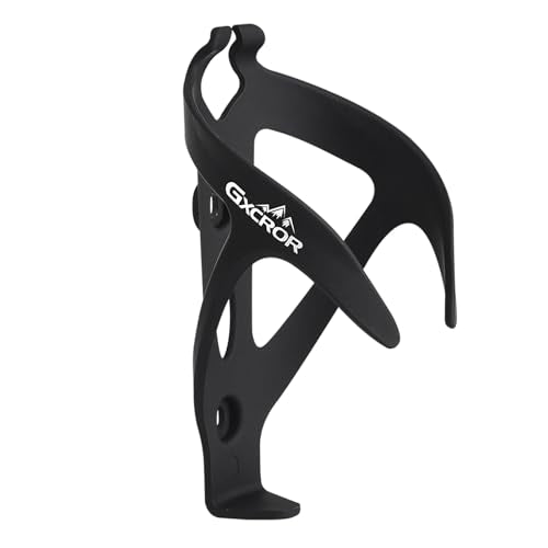 Bike Water Bottle Holder - Lightweight Universal Cage - Black