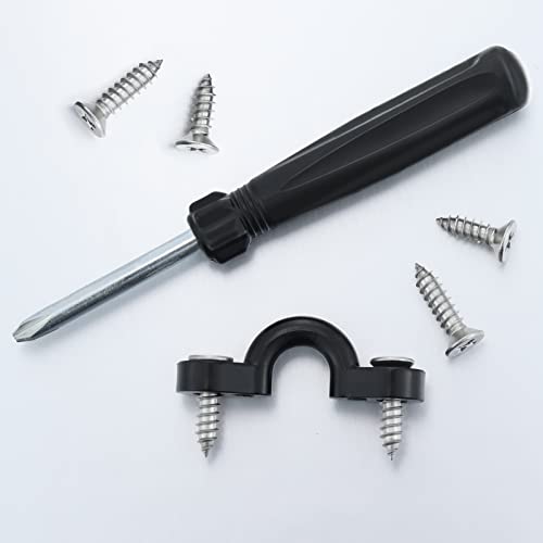 Nylon Kayak Pad Eye Deck Loops with Stainless Steel Screws