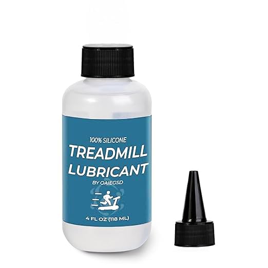 4oz Silicone Treadmill Belt Lubricant - Odorless, Easy Apply