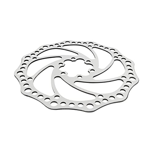 160mm Stainless Steel Disc Brake Rotors with 6 Bolts - 2 Pcs