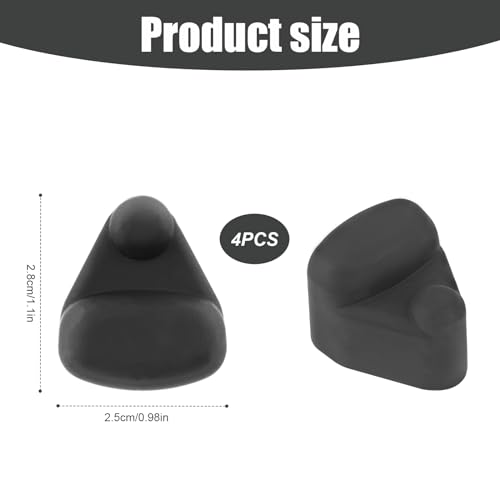 4-Pack Silicone Gasket Stoppers for Stanley Quick Flip GO 24/36 oz
