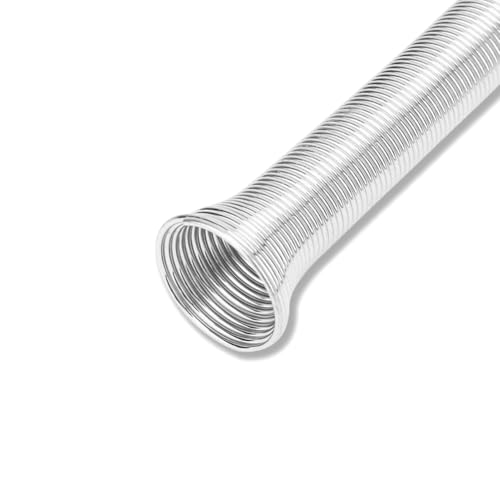 5 Pcs Spring Tube Benders Set, Tube Bender Kit 1/4'', 3/8'', 1/2'', 5/8'', 5/16'' for Copper Aluminum Thin Wall Steel Tubing, 8.27" / 210mm Length