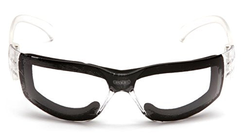 Safety Glasses with Full Foam Padding and Clear Anti-Fog Lens