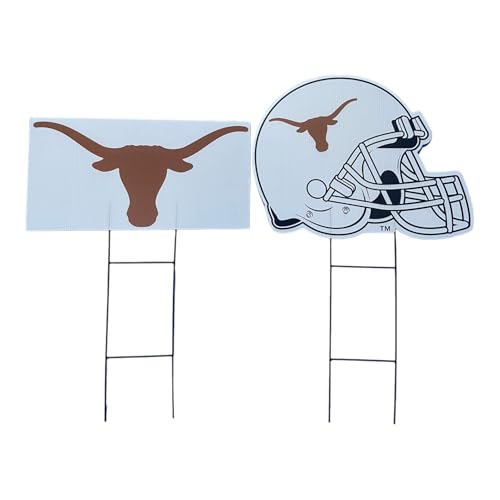 NCAA Yard Signs 2-Pack - Durable Team Spirit Decor