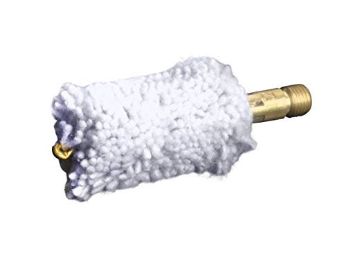 12 Gauge Shotgun Bore Mop - Cotton Gun Cleaning Swab - 12 Gauge White
