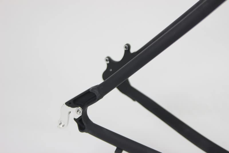 Aluminum Road Bike Frame with Fork for 700c Wheels - 56cm