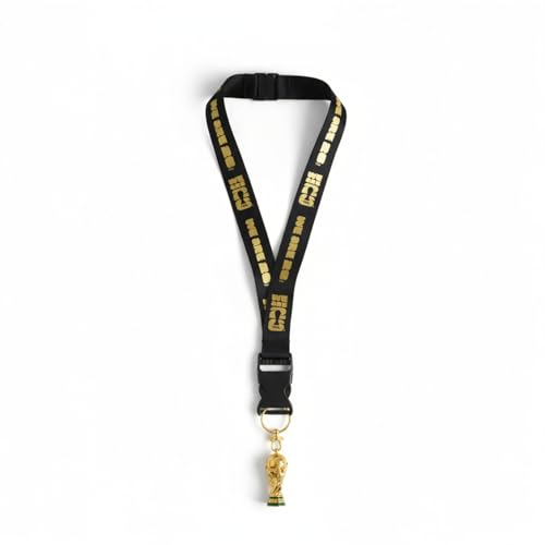 2026 FIFA World Cup Nylon Lanyard - Durable Fan Gear for ID & Keys