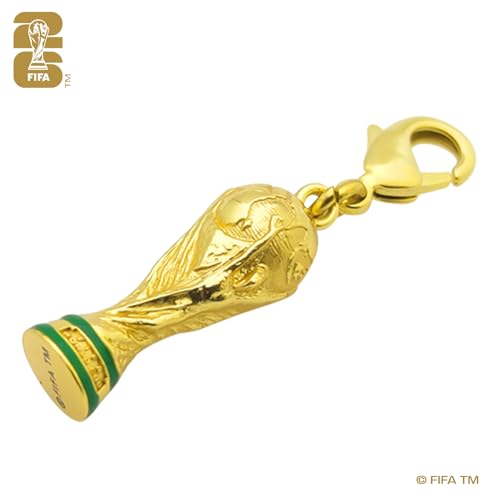 FIFA World Cup 2026 3D Trophy Dangler - Premium Zinc Alloy Keychain