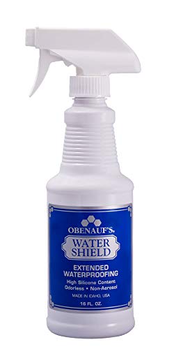 Obenauf's Water Shield Odorless Waterproofing Spray 16oz for Fabrics & Leather
