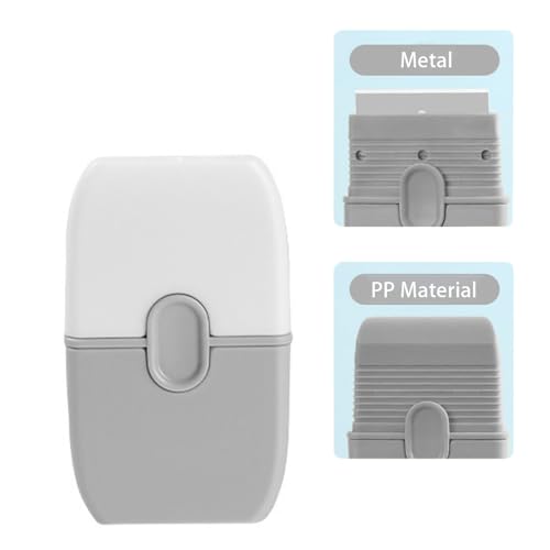 4pcs Double Edged Plastic Scraper Tool, Razor Blade Glass Scraper for Windows Decals Tint Labels Caulk, Adhesive Remover for Stickers and Paints on Car Glass