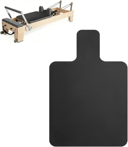 Non-Slip Pilates Reformer Mat Cover - 39" x 24" - Black