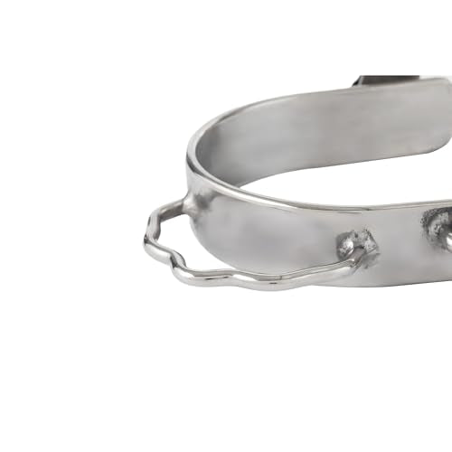 Weaver Leather Womens Barrel Spurs Silver 3/4" Band - 1 Pair