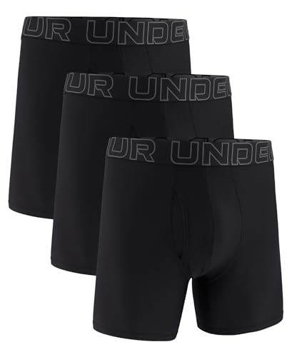 Under Armour Men's Tech Mesh Brief Underwear, 6" Inseam, 3-Pack