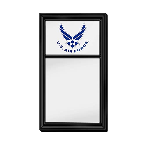 US Air Force Dry Erase Note Board - Black Frame/White
