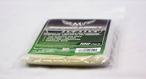 Ultra Snug Card Sleeves - 100 Pack Clear Polypropylene Protective Covers
