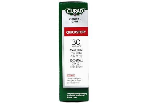 Quickstop Clotting Bandages - Assorted, 30 Count