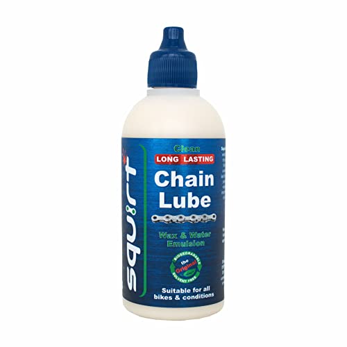 Bicycle Chain Lube - Long-Lasting 120 ml All-Weather Dry Wax Lube