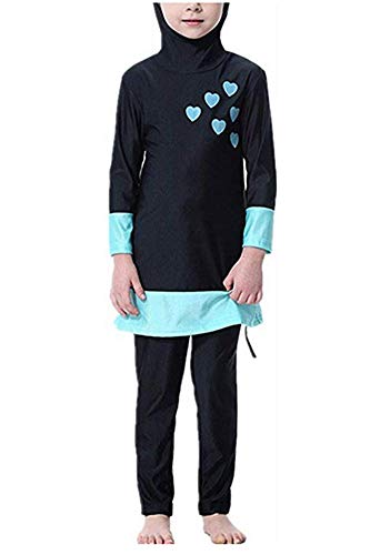 Modest Full Body Islamic Swimwear for Girls with Hijab