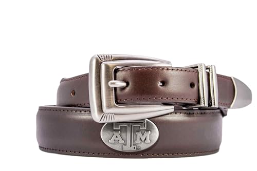 NCAA Men's Leather Belt with Conchos - Texas A&M Aggies, 40