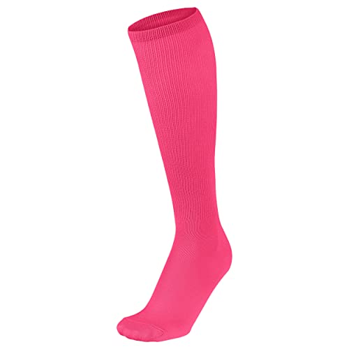 Featherweight Athletic Socks - Hot Pink / Large