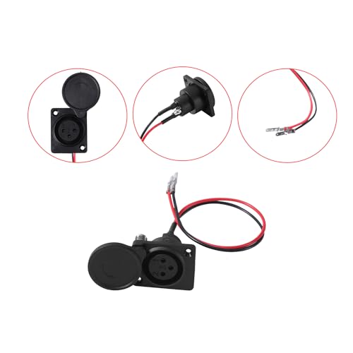 XLR Charger Port for Razor MX650 MX500 SX500 EcoSmart Scooters