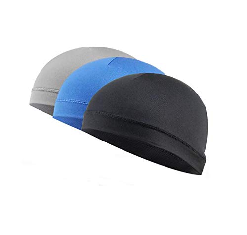 Cycling Sweat-Wicking Helmet Liner Hat - Quick Dry - Purple