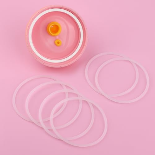 Silicone Gasket Replacement for Zak Designs 12 & 15 Oz Cups - 6 Pack