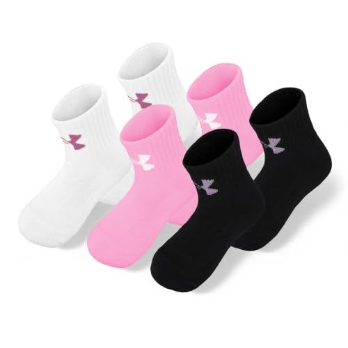 Girls Performance Quarter Socks - 2-4T Light Pink