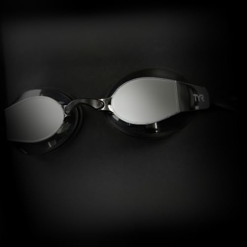TYR Black Ops 140 EV Racing Swim Goggles Mirrored Gold/Navy - Low Profile Performance