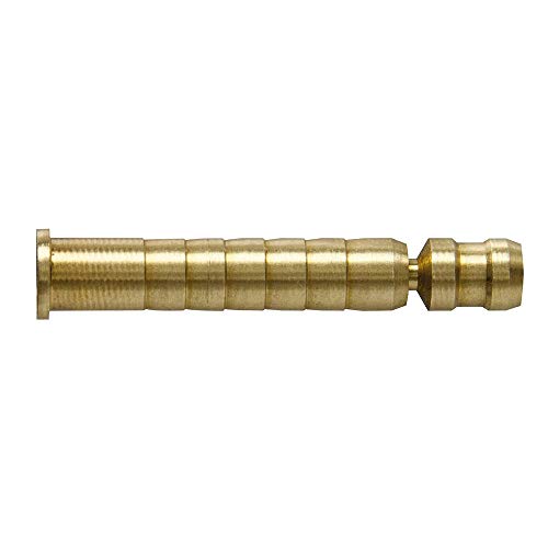 Easton Brass Arrow Inserts for 6mm Arrows, Breakoff 50 or 75 Grains - Dozen