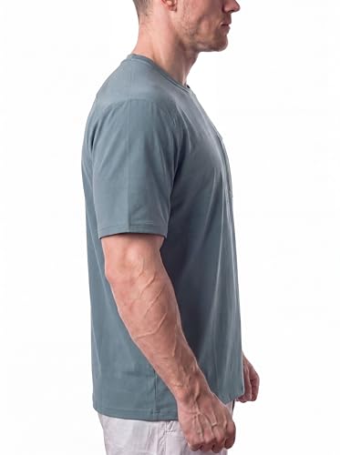 Coolmax Moisture Wicking Performance Workout Shirt - X-Large Blue