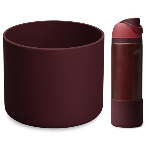 Silicone Protector Boot for Owala 24oz - Black Cherry