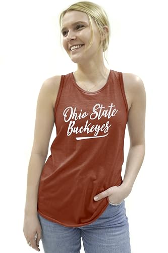 Women's Tri-Blend Tank Top - Ohio State Buckeyes - Small