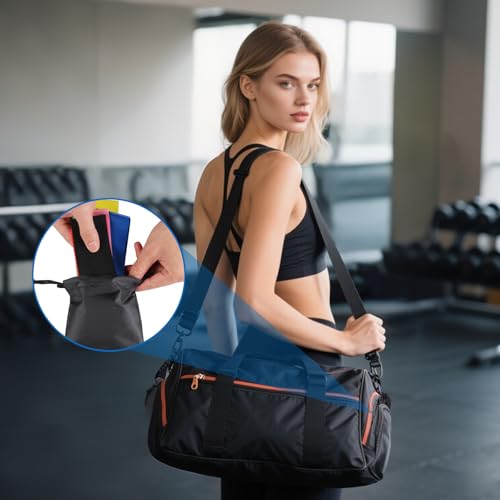 7-Piece Resistance Band Set - TPE Elastic Exercise Bands for Yoga and Pilates