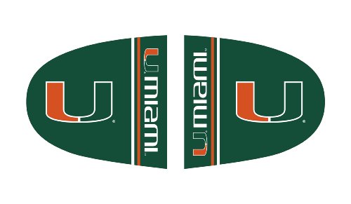 University of Miami Mirror Cover - 5.5" x 8"