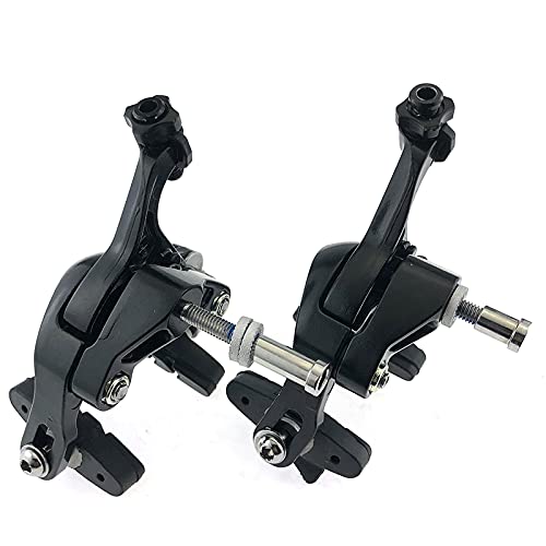 Cyclesavvy Double Pivot Road Bike Brakes - Aluminum Side Pull Caliper Set for Front and Rear,Rim Brakes for 700x28C Tires, Compatible with Standard Bike Brakes Specifications