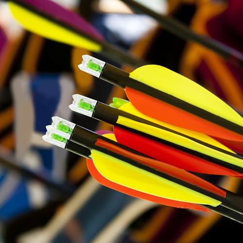 Lighted Arrow Nocks - 4PCS Universal Fit with LED Switch