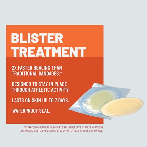 Blister Treatment Hydrocolloid Bandage - Beige, 8 Count