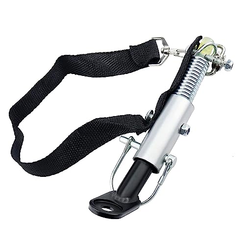 Fat-Cattie Bike Trailer Hitch Connector Coupler 0.39in Shaft, Black 45°
