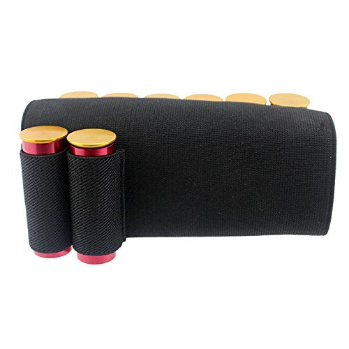Tactical Buttstock with 8 Round Shotgun Shell Holder Pouch